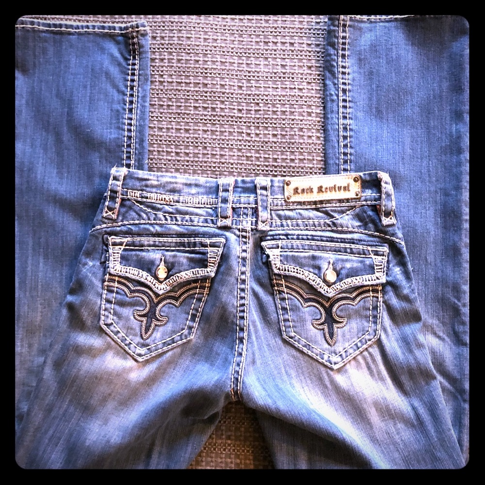 Rock Revival Buckle Jeans
